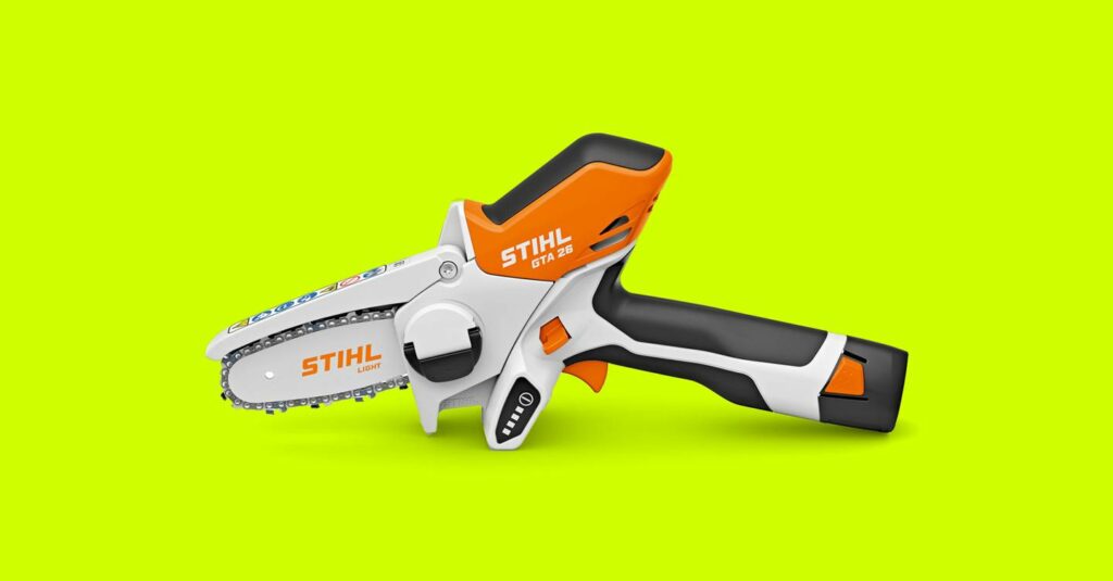 Stihl GTA 26: esta motosierra para bebés es la herramienta de jardinería que su vida necesita