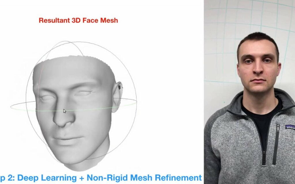 Un simple smartphone permet de créer une représentation 3D très précise. © Carnegie Mellon University