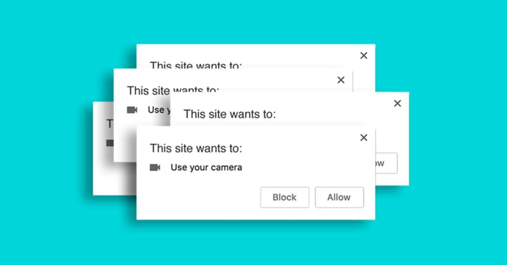 Cómo evitar que los sitios web accedan a su cámara web y micrófono