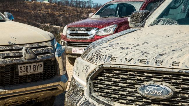 Ford Everest v Mitsubishi pajero Sport v Isuzu MU-X