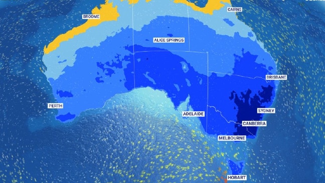 Pronóstico de tormentas, nieve, heladas y neblinas