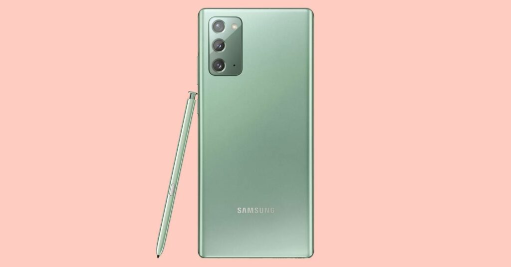 Los Galaxy Note 20 son teléfonos de lujo ahora