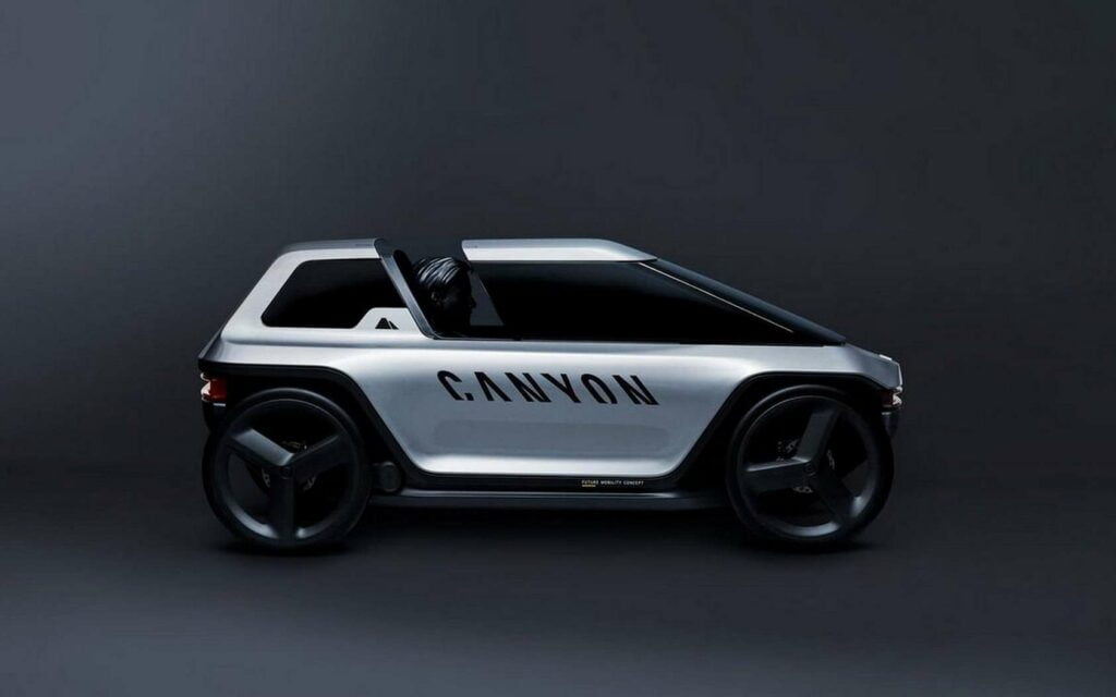 Le Future Mobility Concept de Canyon est un vélomobile. © Canyon