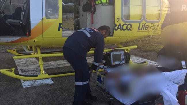 Ataque de tiburón en la isla Fraser: pescador mordido en la mano