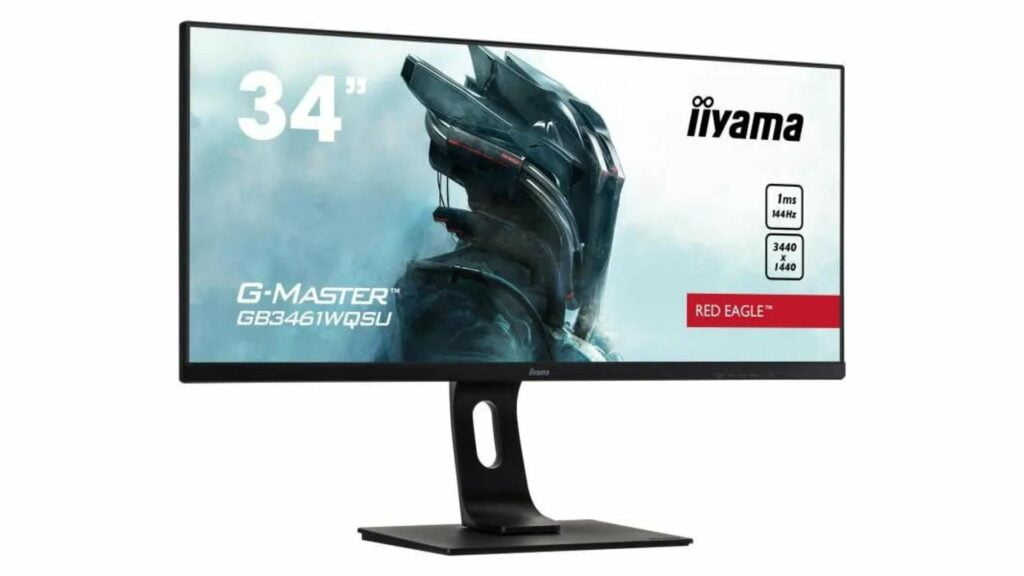 Esta pantalla ultra ancha de 34 ", QHD, 144 Hz, 1 ms se beneficia de una reducción de 93 €