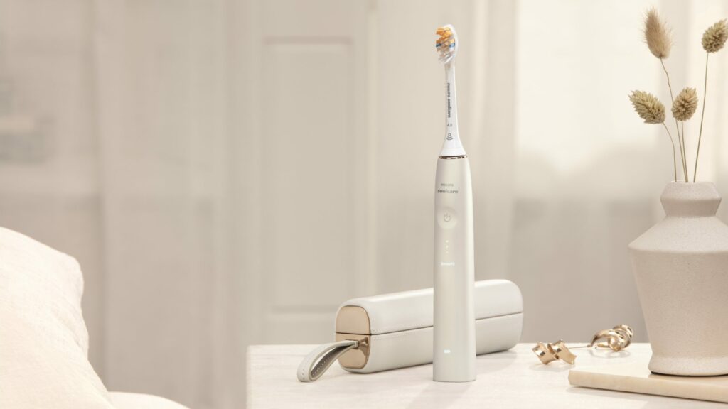 El cepillo de dientes Philips Sonicare 9900 Prestige se adapta a ti