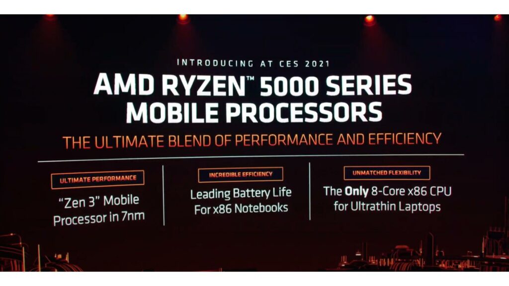 CES 2021: el Ryzen 5000 para portátiles combina autonomía y rendimiento