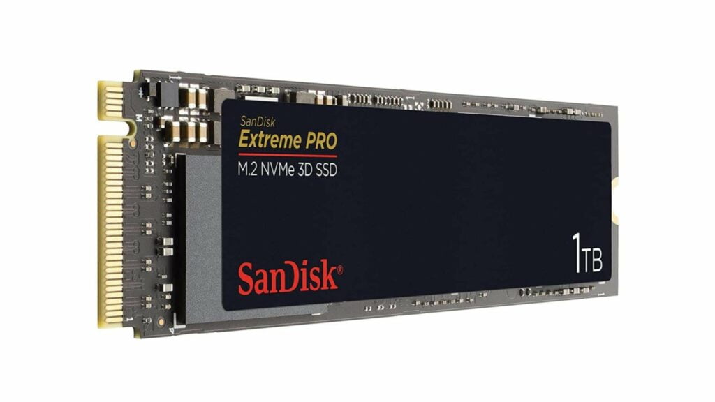 El SSD SanDisk Extreme Pro 1TB NVMe a la venta a 118 euros flash