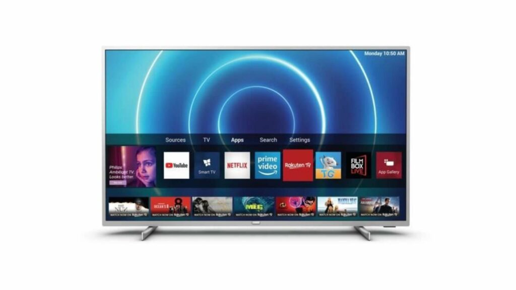 Este televisor Philips 4K y HDR de 50 pulgadas cuesta 389,99 euros