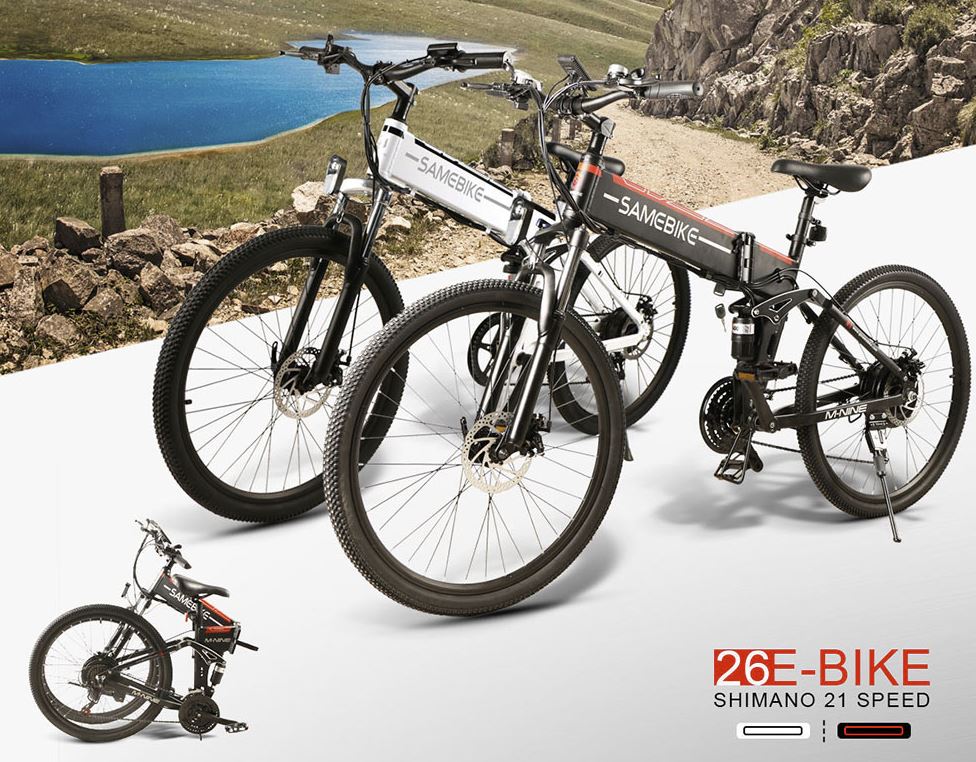 [Bon Plan] Samebike LO26: BTT plegable y eléctrica vuelve a los 726 euros |  Diario del friki