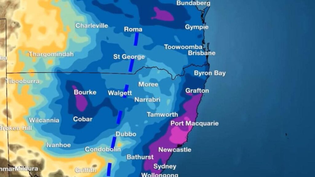 Sydney se prepara para el 'evento de lluvia de 24 horas más fuerte en un año'