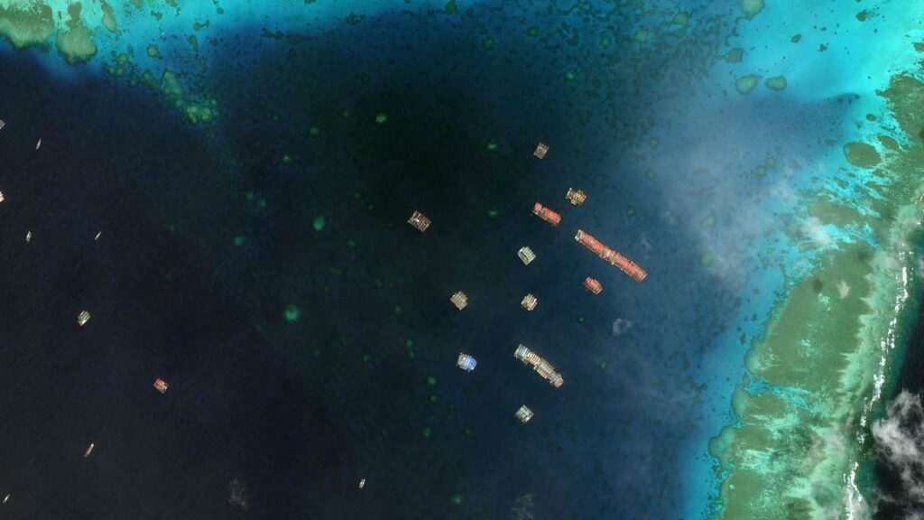 Filipinas acusa a China de bombardeo con gas sobre la milicia marítima del Mar de China Meridional