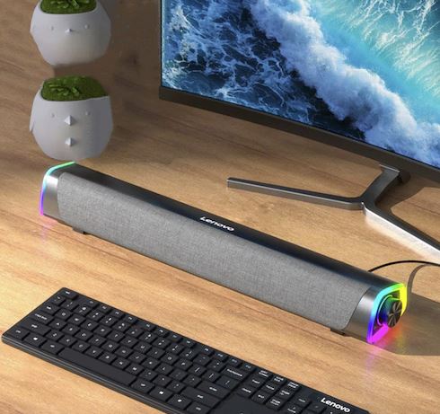 [Bon Plan] ¡La barra de sonido Lenovo L101 para tu ordenador cuesta menos de 20 €!  |  Diario del friki