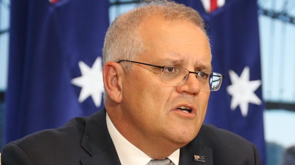 Scott Morrison enfrenta presión sobre el objetivo de reducción de emisiones para 2030