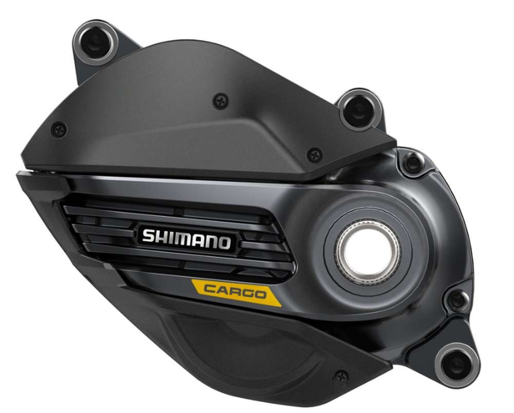 Le moteur électrique pour vélo cargo Shimano DU-E6100-CRG. © Shimano