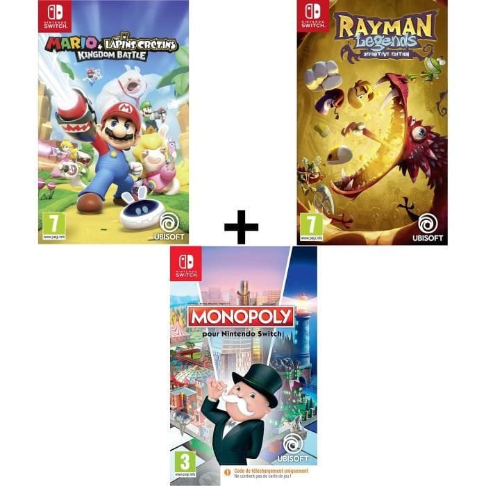 [Bon Plan] Tres juegos de Switch por solo 44,99 € en Cdiscount