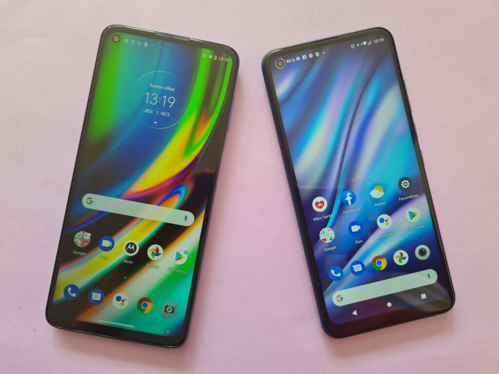 Moto G9 Plus VS Wiko View5 Plus: corredores de maratón a precios bajos