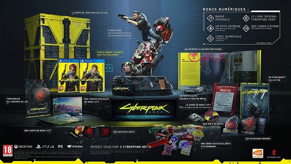 Cyberpunk 2077 Collector's Edition en PS4 está de vuelta para pre-pedido (con la versión de PS5) |  Diario del friki