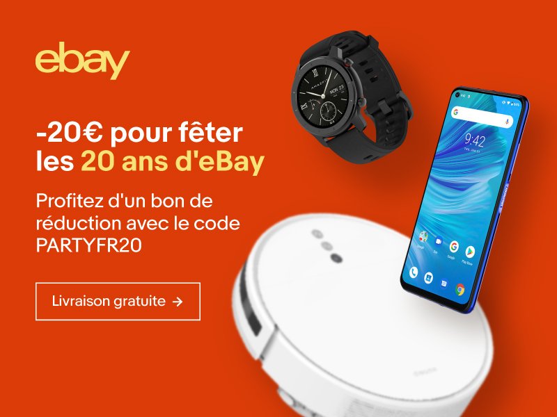 eBay celebra su 20 aniversario: aproveche la reducción de 20 euros en muchos productos, aquí están nuestras 5 mejores ofertas |  Diario del friki