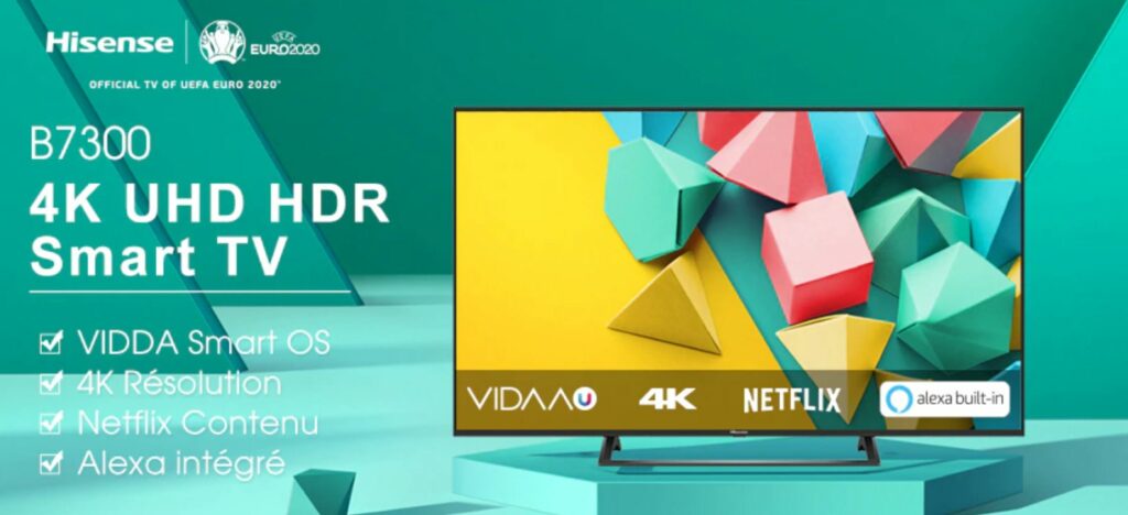 [Bon Plan] ¡El televisor Hisense H43B7100 UHD 4K de 43 pulgadas a 224 euros!  |  Diario del friki