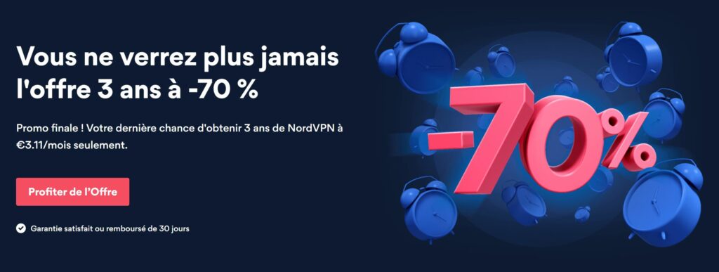 [Bon Plan] ¡Última oportunidad para aprovechar -70% en la oferta de 3 años de NordVPN!  |  Diario del friki