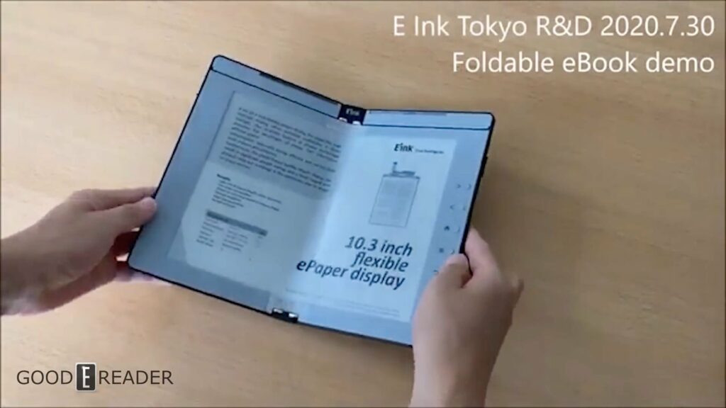 Este e-reader plegable parece un libro |  Diario del friki