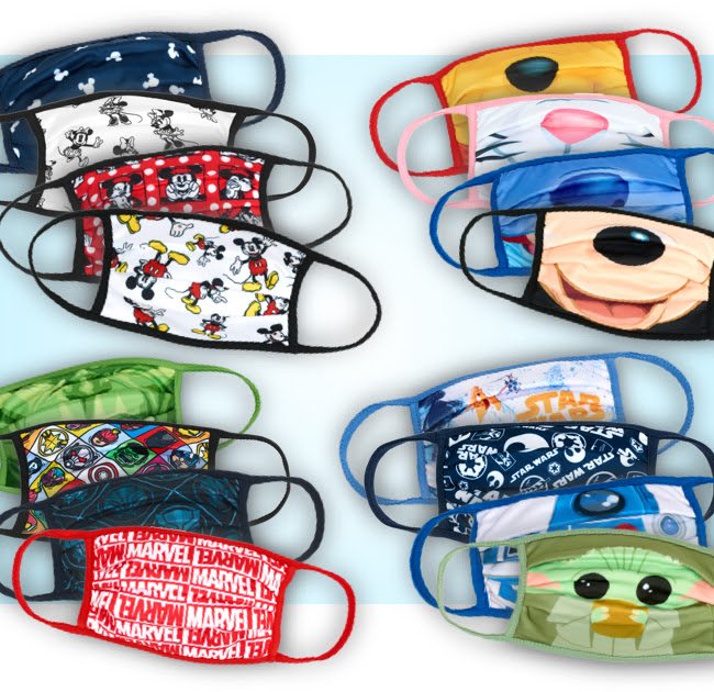 ¡Disney lanza sus máscaras de Mickey, Spider-Man y Baby Yoda!