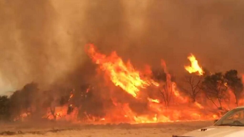 Advertencia de incendio 'severo' antes de las vacaciones