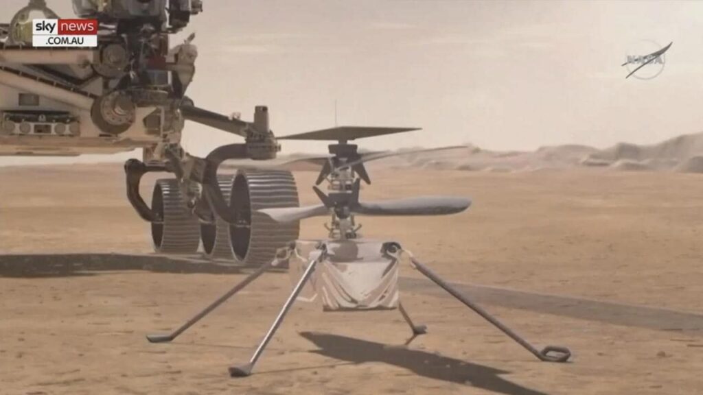 El helicóptero Mars de la NASA completa el primer vuelo controlado tras el despegue del Ingenuity