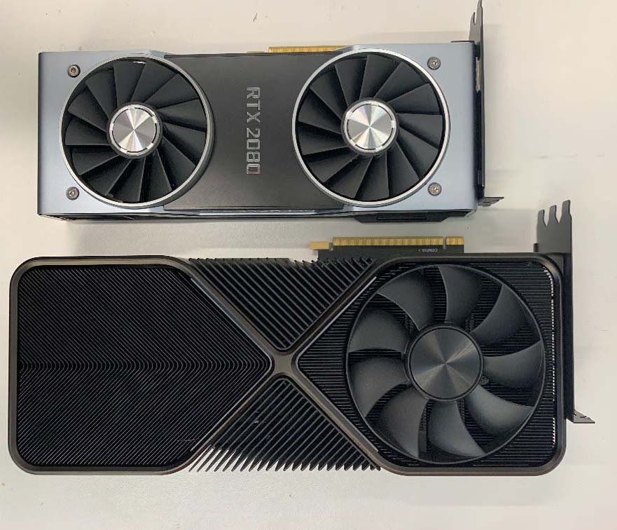 GeForce RTX 3090 enorme plantilla revelada en fuga