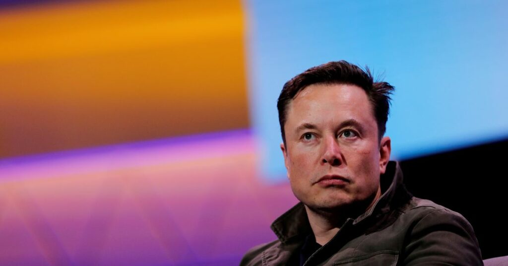 SpaceX owner and Tesla CEO Elon Musk speaks during a conversation with legendary game designer Todd Howard (not pictured) at the E3 gaming convention in Los Angeles, California, U.S., June 13, 2019.  REUTERS/Mike Blake/File Photo