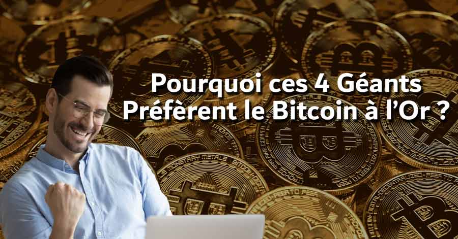 ¿Por qué estos 4 gigantes prefieren Bitcoin al oro?