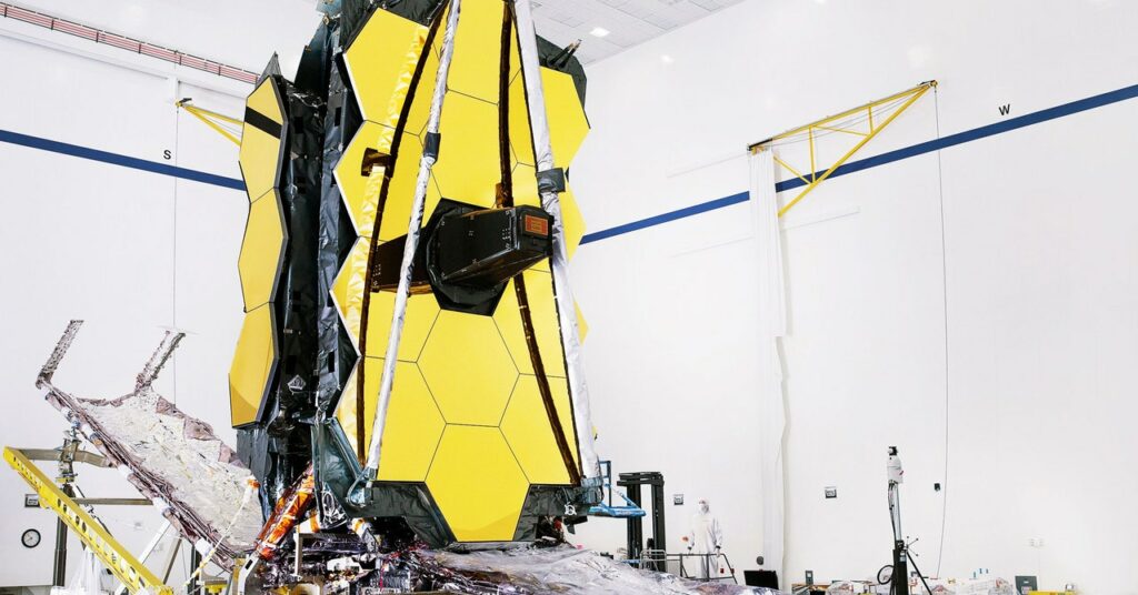 El telescopio espacial James Webb finalmente se prepara para su lanzamiento