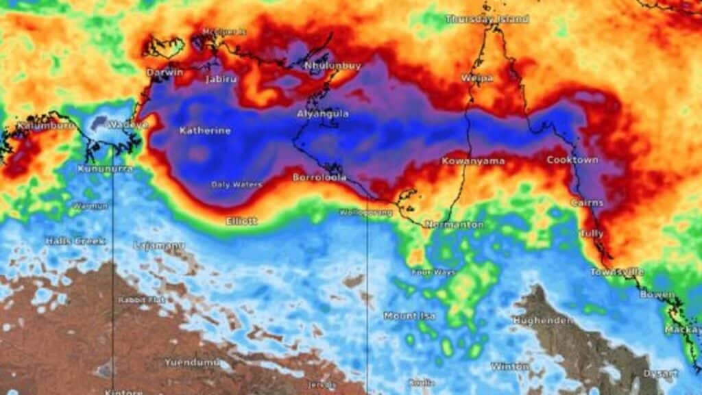 Clima: Australia podría ver 'uno de los eneros más lluviosos registrados a medida que el ciclón Tiffany aumenta