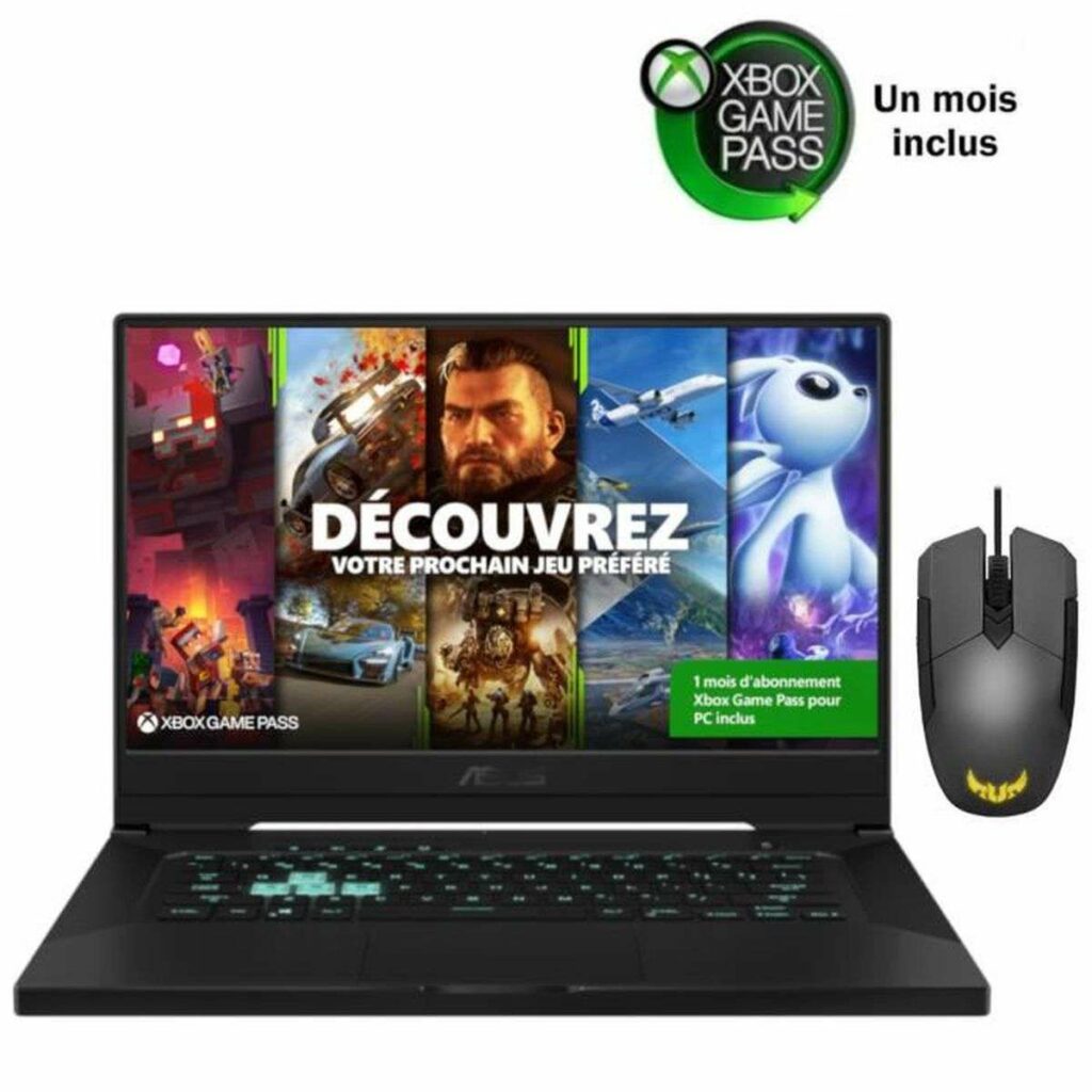 Bon plan : le PC portable gamer Asus Dash TUF516PR-HN104T © Cdiscount