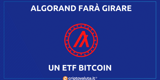 ETF Algorand cosa succede in borsa