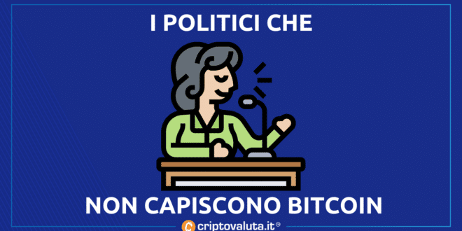 Bitcoin contro politici