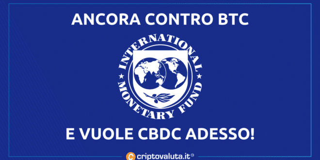 IMF contro BTC