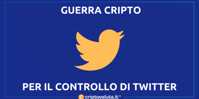 Twitte cripto guerre