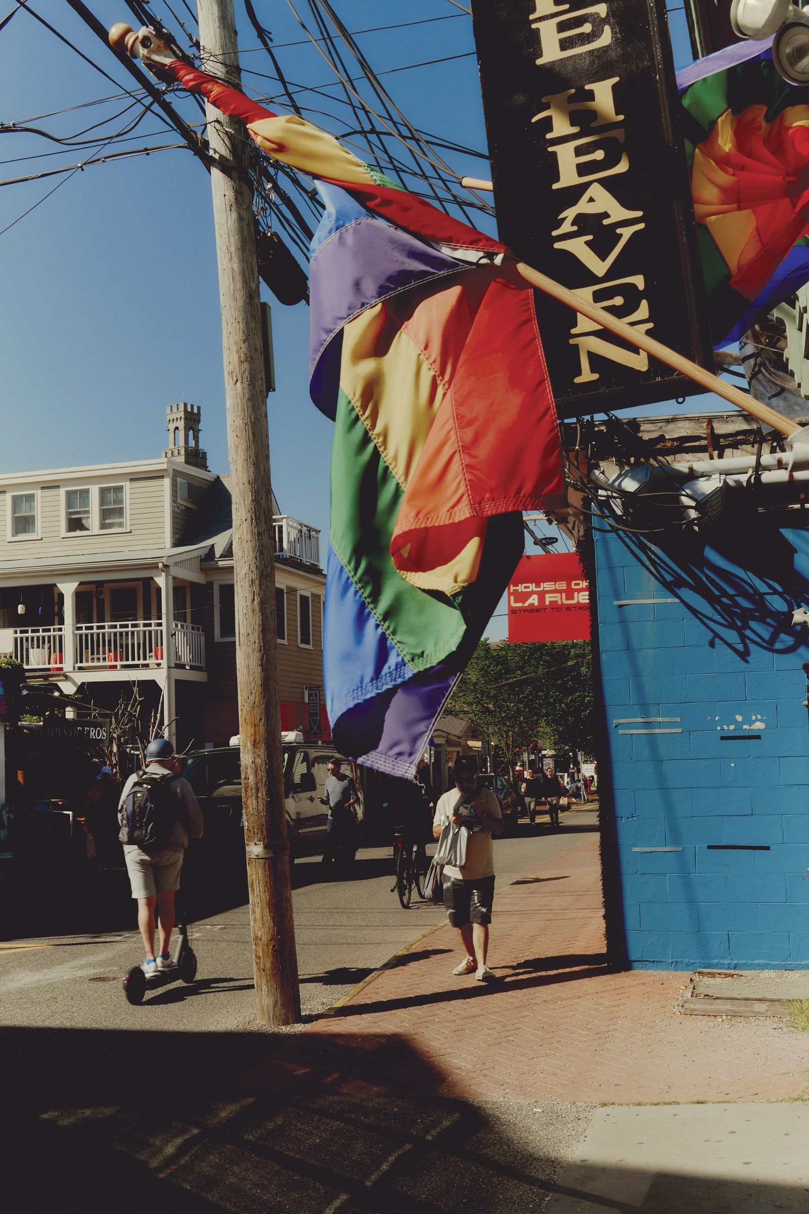 Commercial Street, la calle principal de Provincetown.