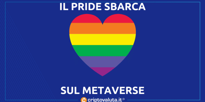 Si festeggia il pride anche sul metaverse