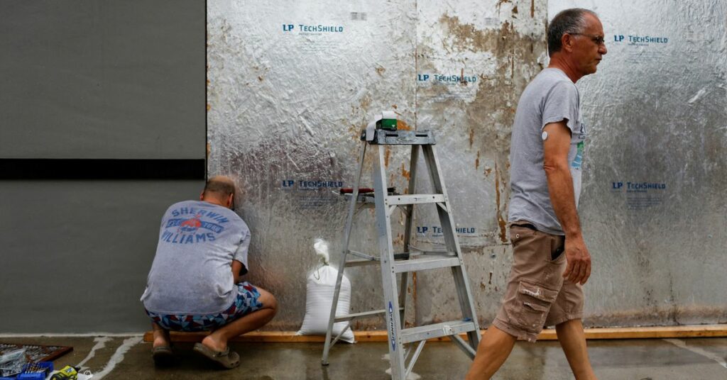 Preparations for Hurricane Ian in Florida