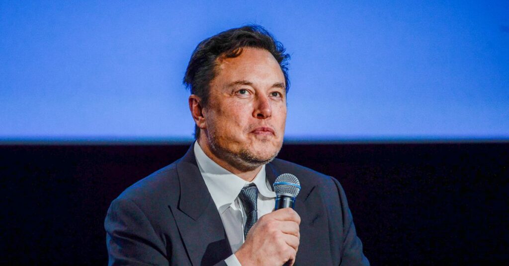 Tesla founder Elon Musk attends Offshore Northern Seas 2022 in Stavanger