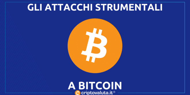 ATTACCHI STRUMENTALI BITCOIN