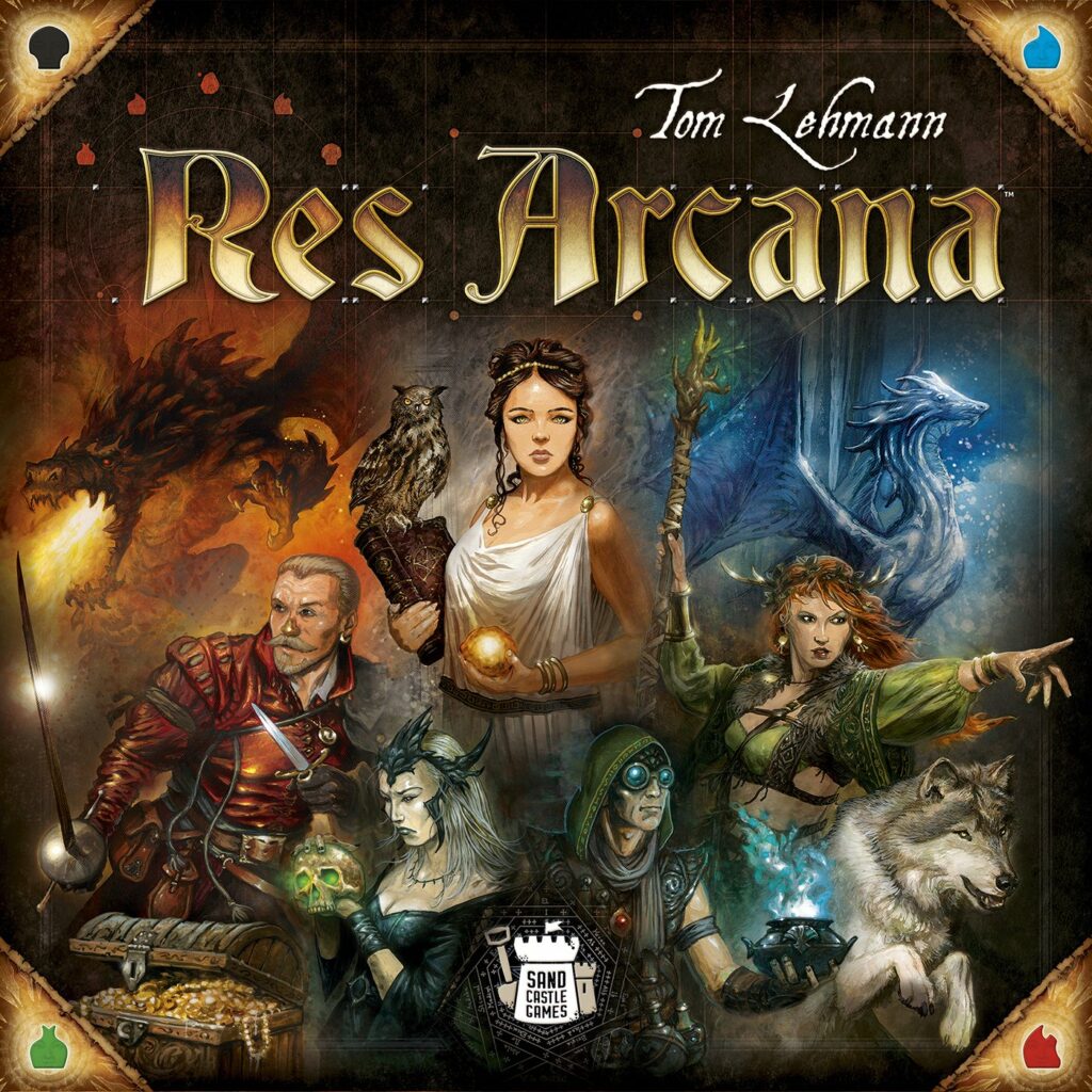 Res Arcana, enfócate en el juego de mesa experto golden ace 2020