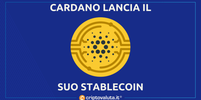 Cardano lancia stablecoin