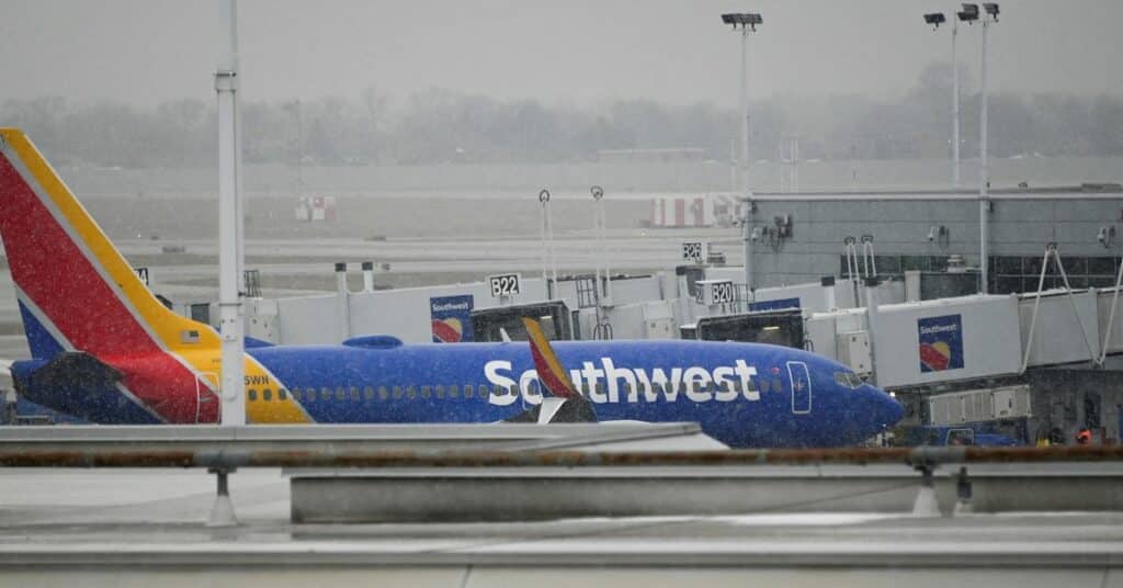 A weather phenomenon known as a bomb cyclone hits the Upper Midwest