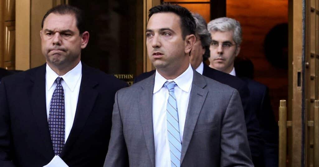 Joseph Percoco, former aid to New York Governor Andrew M. Cuomo, walks out of the Manhattan Federal Courthouse in New York