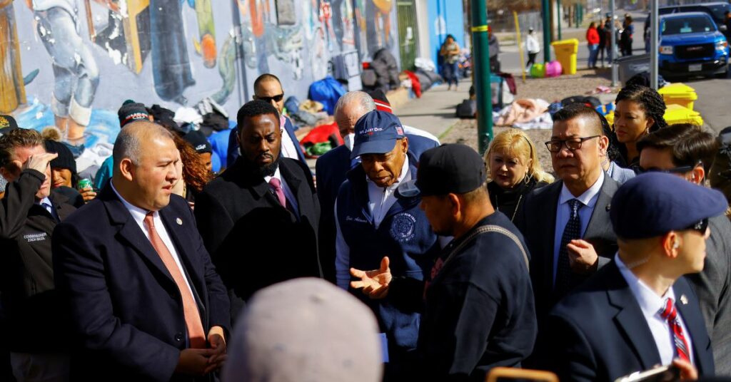 New York City Mayor Eric Adams visits El Paso, Texas