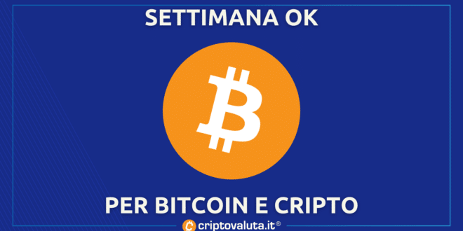 Bitcoin settimana top